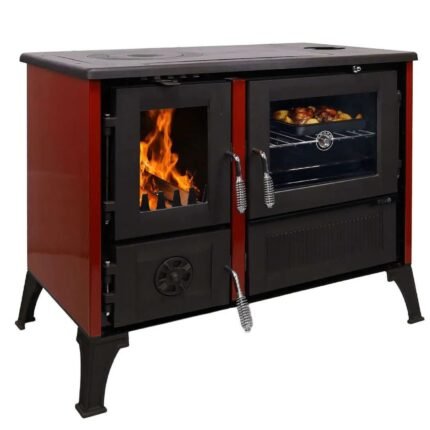 365 Cook Smart Küchenherd Rot 8 kW