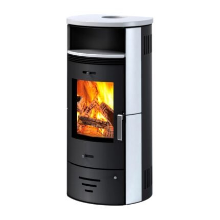 ACCENTE Casablanca 3.0 Kaminofen Keramik Weiß 7 kW