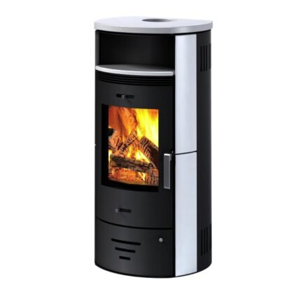 ACCENTE Casablanca 3.0 Kaminofen Keramik Weiß 7 kW
