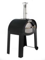 AgriEuro Mini Cibus - Holzbackofen für draußen - 70x50 - Backfähigkeit: 2 Pizzas