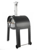 AgriEuro Mini Cibus - Holzbackofen für draußen - 70x50 - Backfähigkeit: 2 Pizzas