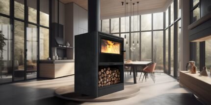 Bålstil Forli 80 Kaminofen – Bild 7