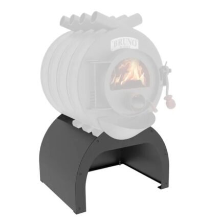 Bruno Werkstattofen Mini I 6 kW mit Herdplatte inkl. Untergestell Move – Bild 2