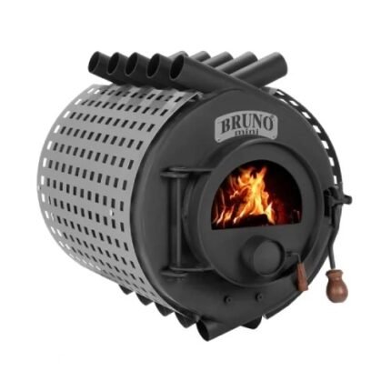 Bruno Werkstattofen Mini III 12 kW mit Seitenverkleidung Quattro