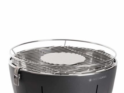 Classe InstaGrill - Holzkohle-Tischgrill - Gehäuse Anthrazitschwarz