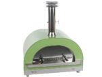 Clementi Gold – Holzbackofen für Pizza – Backfläche 80 x 60 - 4 Pizzen - Grün