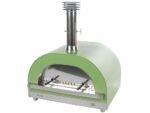 Clementi Gold – Holzbackofen für Pizza – Backfläche 80 x 60 - 4 Pizzen - Grün