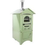Clementi Smart - Holzbackofen für den Außenbereich - 80 x 45 cm - Grün