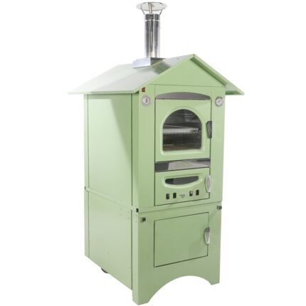 Clementi Smart - Holzbackofen für den Außenbereich - 80 x 45 cm - Grün