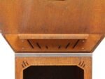 Colorado - Holzgrill aus Cortenstahl