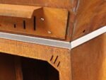 Colorado - Holzgrill aus Cortenstahl
