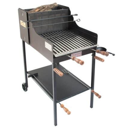 Cruccolini Fuocone  Inox - Handwerklicher Holz- und Kohlegrill