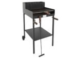 Cruccolini Fuocone Oliveto - Handgefertigter Eisen-Holzkohlegrill für Holz und Kohle