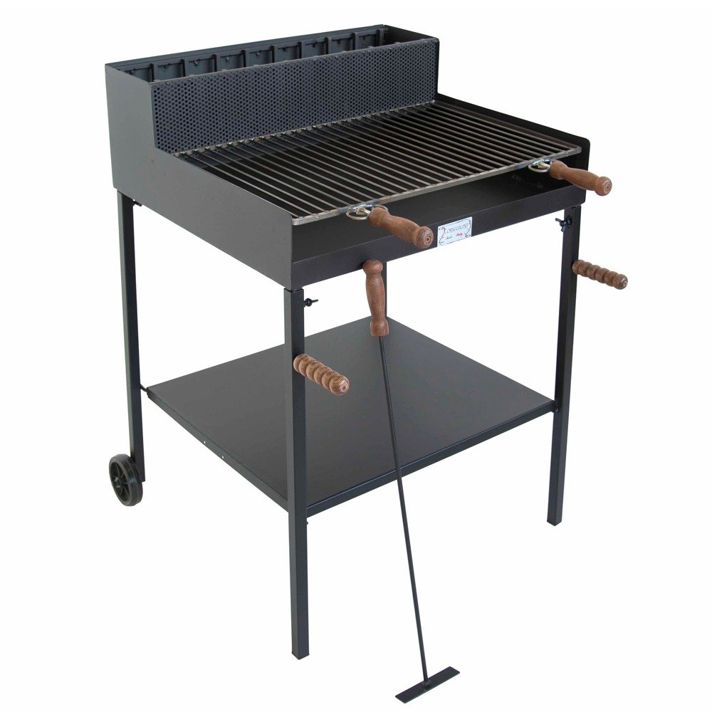 Cruccolini Fuocone Oliveto Maxi – Handgefertigter Grill aus Eisen für Holz und Kohle