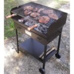 Cruccolini Massa - Holzkohlegrill - 69x45 - aus stabilem Stahl