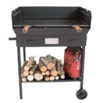 Cruccolini Massa - Holzkohlegrill - 69x45 - aus stabilem Stahl