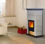 DOMOFIRE Cortina Kaminofen Stahl Schwarz 7 kW