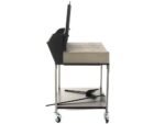 Famur BK 10 Elite - Holzkohle- und Holzkohlebrikett- Grill 2 in 1 - Gitter mit 8 mm-Drehgrillstäben