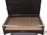 Famur BK 10 Elite - Holzkohle- und Holzkohlebrikett- Grill 2 in 1 - Gitter mit 8 mm-Drehgrillstäben