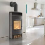 Fireplace Java Kaminofen Speckstein Schwarz 6 kW