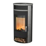 Fireplace Java Kaminofen Speckstein Schwarz 6 kW