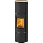 Fireplace Perondi Kaminofen Stahl Schwarz RLU 6 kW