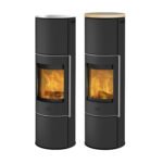Fireplace Perondi Kaminofen Stahl Schwarz RLU 6 kW