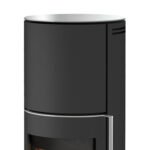 Fireplace Perondi Kaminofen Stahl Schwarz RLU 6 kW