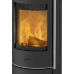 Fireplace Perondi Kaminofen Stahl Schwarz RLU 6 kW
