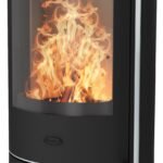 Fireplace Rondale Kaminofen Speckstein Schwarz 5 kW