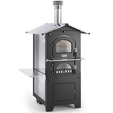 Fontana Gusto - Holzbackofen für den Außenbereich 100X65 cm - Digitales Display