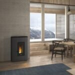FreePoint Atrium 5 Pelletofen 5,1 kW – Grau