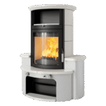 Hark 34 GT ECOplus Kaminofen 8 kW – Creme-Weiß/Graphit