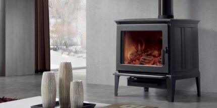 Hergom E-30 L Kaminofen – Bild 2