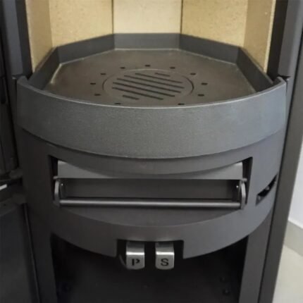 H&M Germany Kaminofen EVO 3.0 Gussgrau / Speckstein