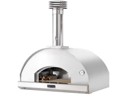 Holzbackofen Fontana Mangiafuoco - EDELSTAHL