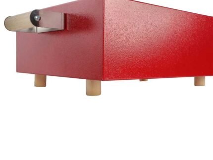 Holzkohle-Tischgrill Dalmazio – Rot