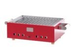 Holzkohle-Tischgrill Dalmazio – Rot