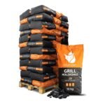 Heizfuxx Grillholzkohle Gastro-Qualität – 360 kg Palette