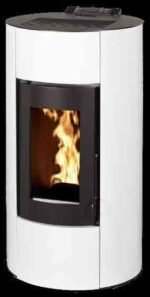 Interstoves Angelina 9 Pelletofen 8,9 kW – Weiß