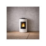 Interstoves Angelina 9 Pelletofen 8,9 kW – Weiß