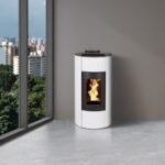 Interstoves Angelina 9 Pelletofen 8,9 kW – Weiß