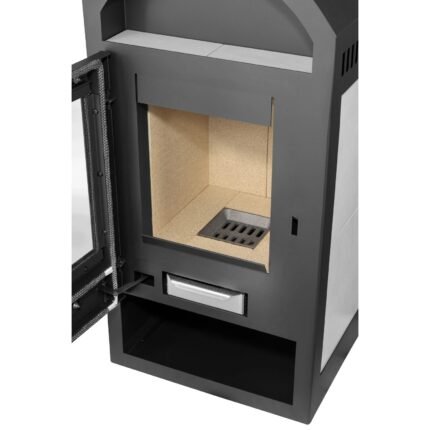 Justus Vegas Kaminofen Keramik Grau 6 kW