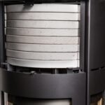 Kaminofen Aduro 9-7 Stahl schwarz 8 kW mit Speichersteinen und Wärmespeicher