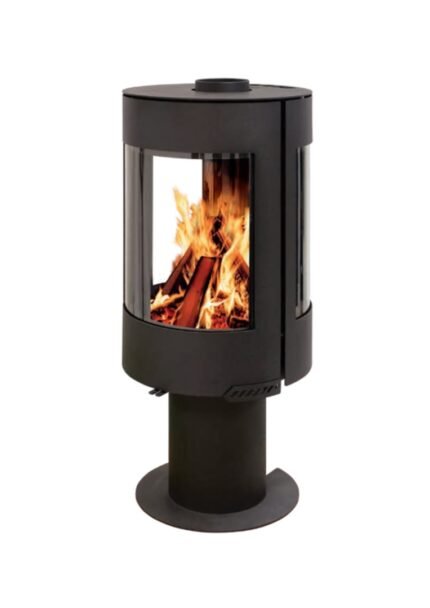 Kaminofen France Turbo Serena 8 Stahl schwarz 8 kW