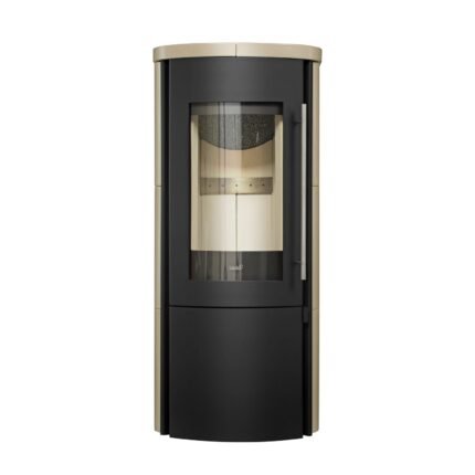Kaminofen Hark Lova ECOplus Keramik creme 6 kW Raumluftunabhängig