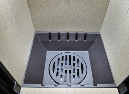 Kaminofen Hark Opera-B Keramik meteor-schwarz 7 kW