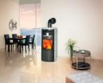 Kaminofen Hark Vito WW GT ECOplus Naturstein grau 8 kW