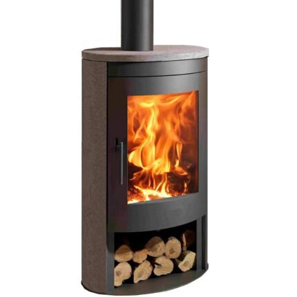 Kaminofen Panadero Oval 3 Speckstein 8,7 kW