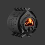 Kanuk Original 7 kW Seitenverkleidung Brick & Untergestell Base